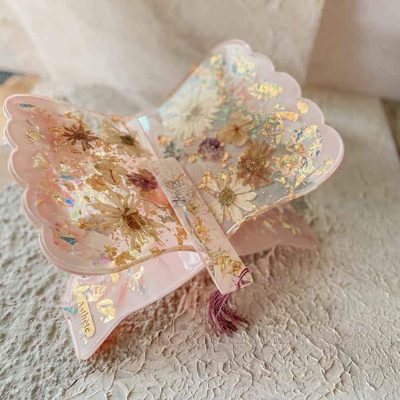 [HX] ASTHETE - Quran holder Aesthetic resin ( DEFECT SALE) / tempat baca tatakan al quran mewah unik