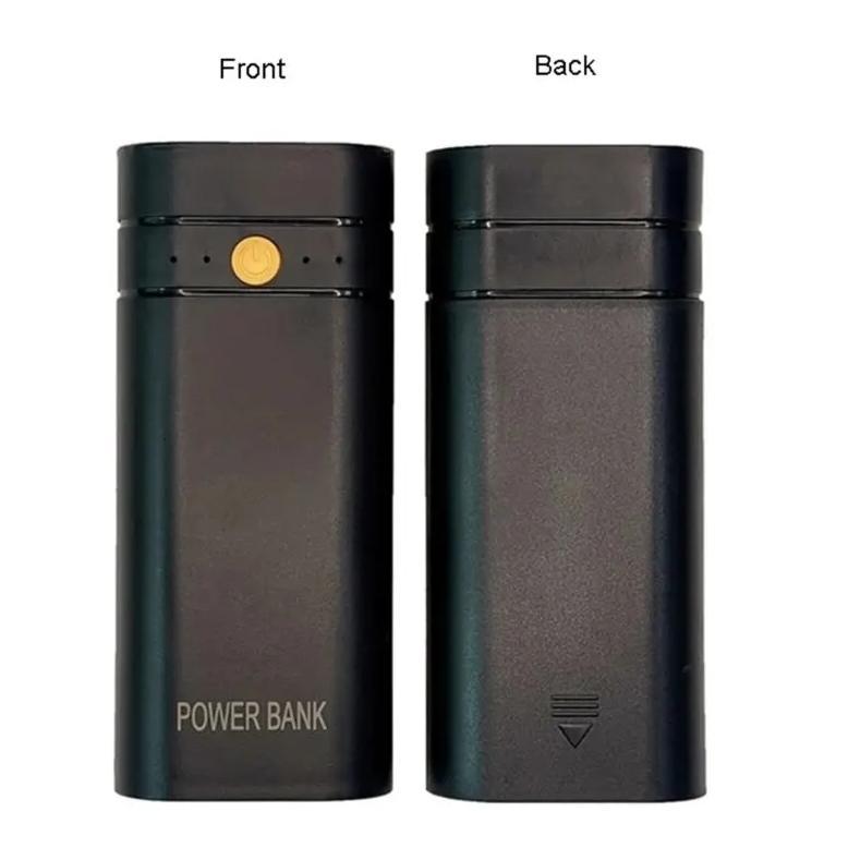 2 slots 18650 Battery Charger Portable Power Bank Kit DIY Fast Charging- Power Bank Shell Case Box P