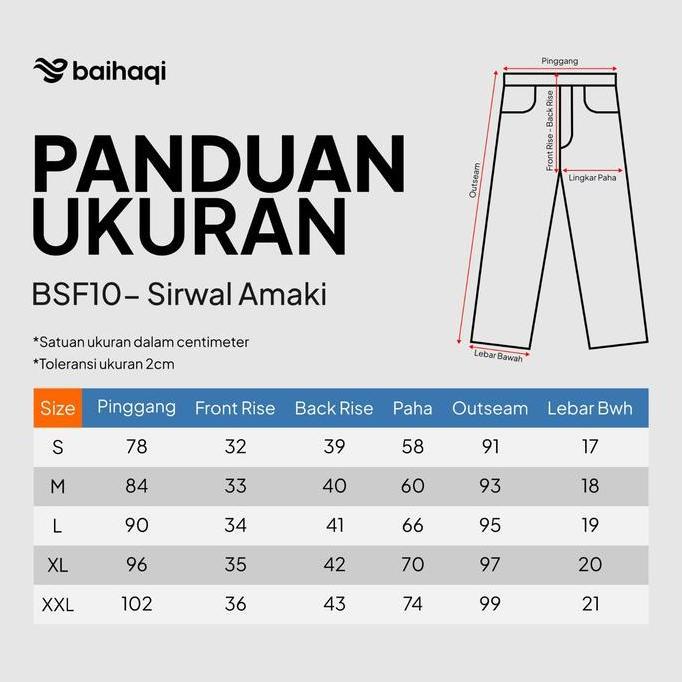 Bagusbanget- Baihaqi Ankle Pants Amaki Bsf10 | Celana Sirwal