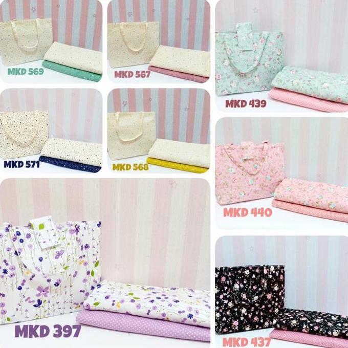 mukena katun jepang premium
