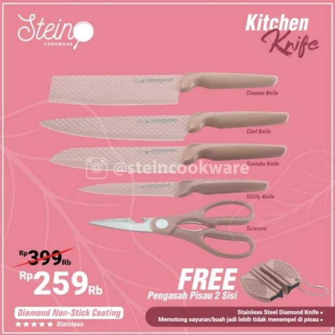 Stein Cookware Diamond non Coating Set / Stein Set