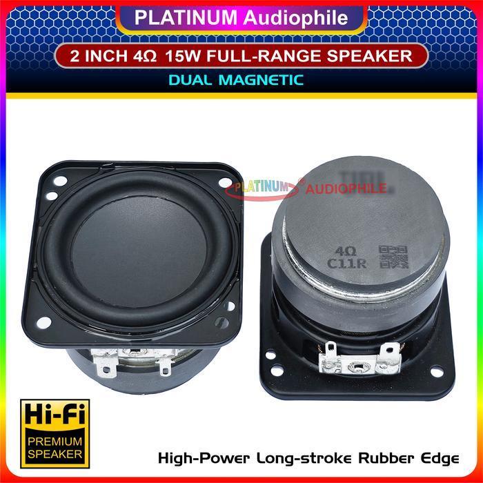 Speaker 2 inch Fullrange 4 ohm 15W Hifi Speker Full range 2" for DIY Boombox C11R