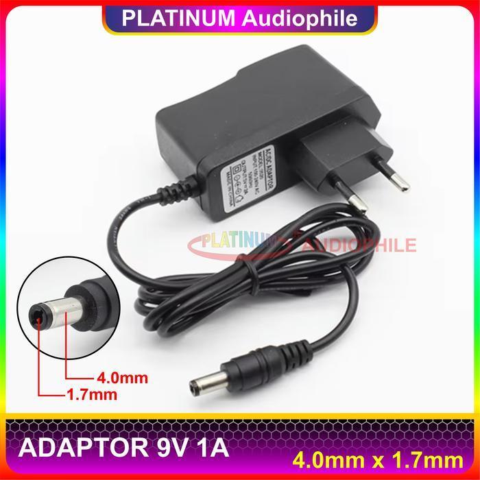 ADAPTOR 9V 1A 4.0mm AC/DC ADAPTER 9V 1A