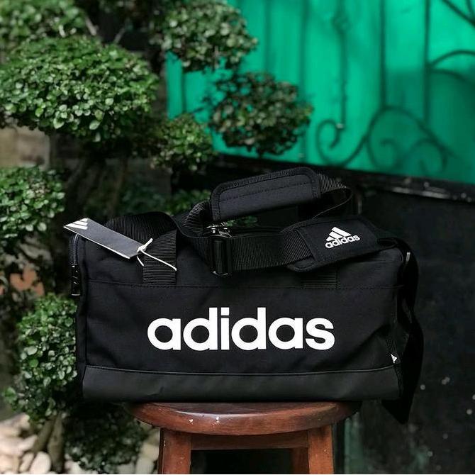 Adidas Duffle Bag Linear Xs Black GN1925 BNWT ORIGINAL BARANG RESMI STORE
