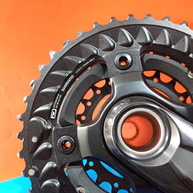 Crank Shimano HTII Deore M6000 Triple Chain Ring