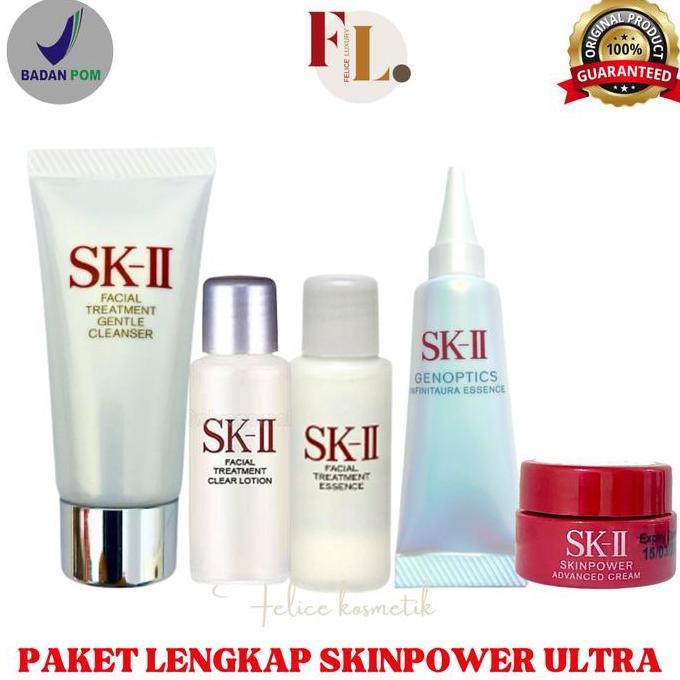 SK-II SKII SK II FTE CLEANSER CLEAR LOTION AURA ESSENCE RNA CREAM Moisturizer Wajah Facial