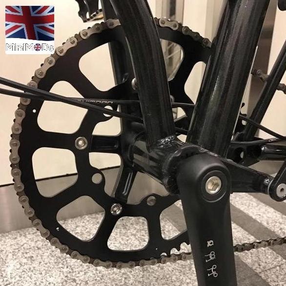 miniMODs chainring 5 lubang BCD130 BCD110 BROMPTONN MINIVELO GRAVEL