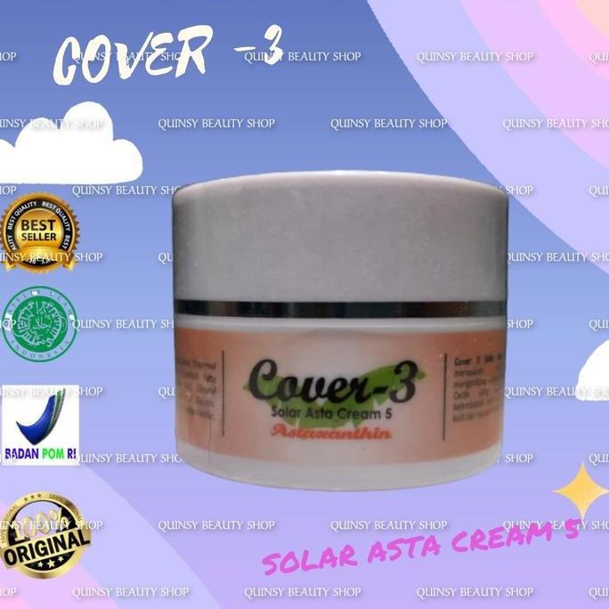 cover-3 solar asta cream 5 astaxanthin spf 50