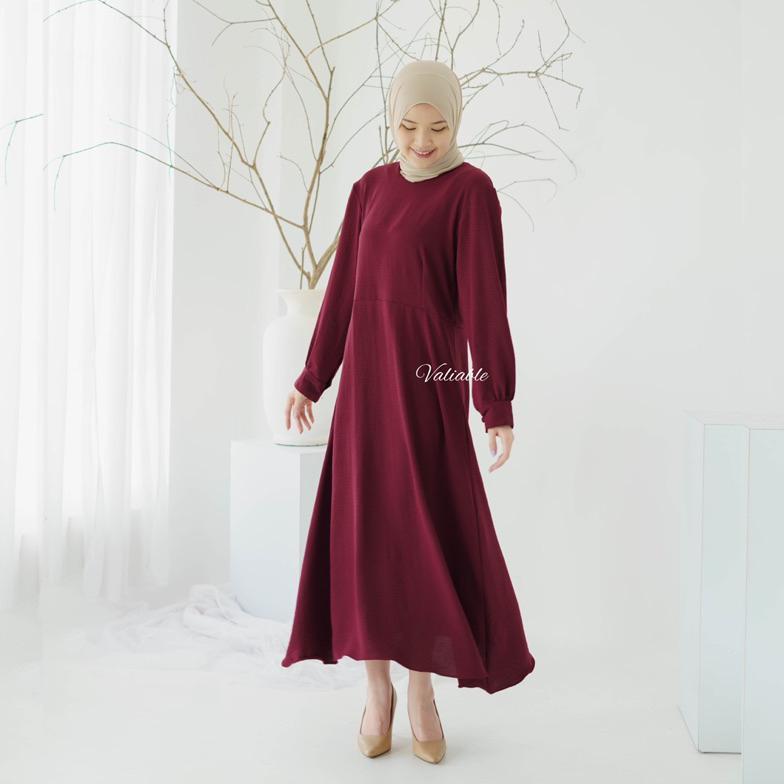 A Line Basic Maxy Dress - Dress Gamis Wanita