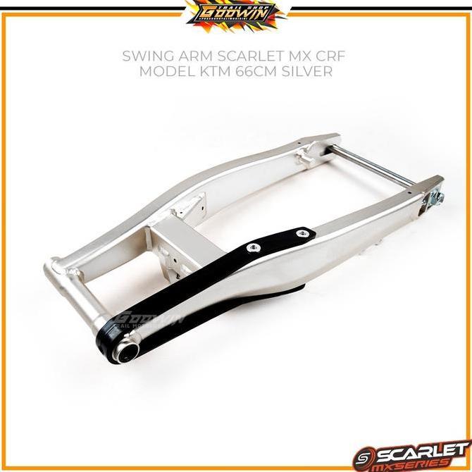 Swing Arm Scarlet MX 10916 CRF 150L 66 Cm KLX 150 YAMAHA WR 155 Swingarm Model KTM Almunium 66 Cm Or