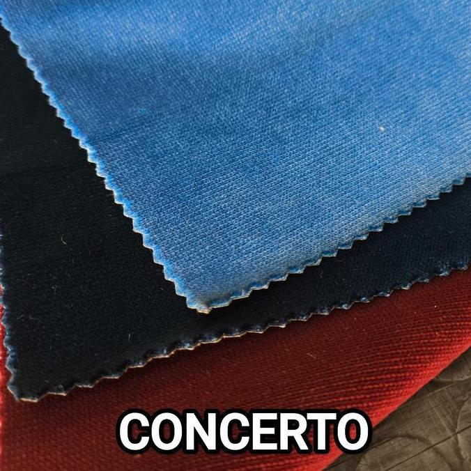 CAZANASHOP Kain Suede Bahan Sofa Kursi Tebal Premium ATEJA - CONCERTO