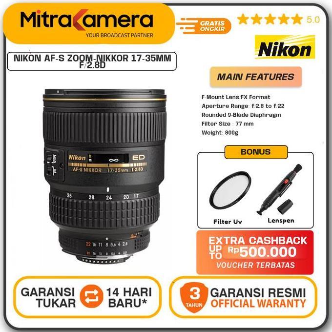 KYOMIE Nikon AF-S Zoom-NIKKOR 17-35mm f/2.8D IF-ED Lens