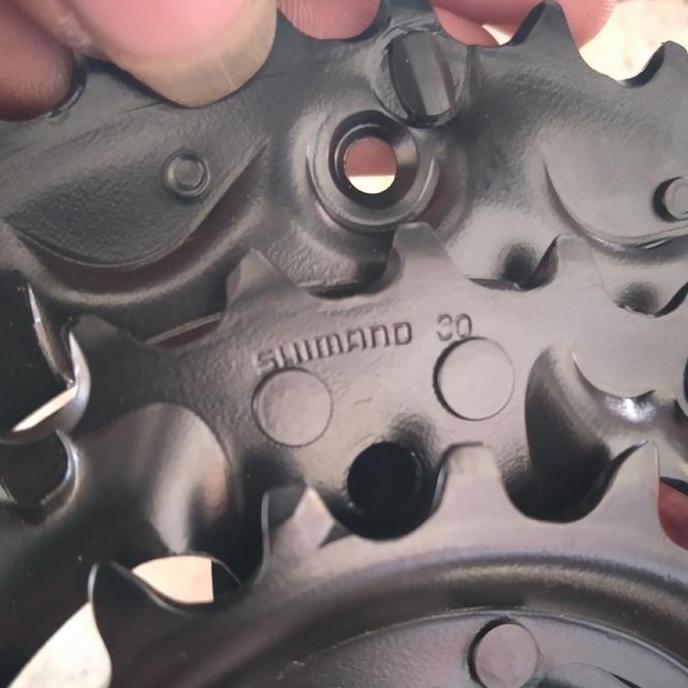 gir crankset crank set shimano original altus MT210 hollowtech 2 HT2 40T 30T 22T 3 speed triple sepe