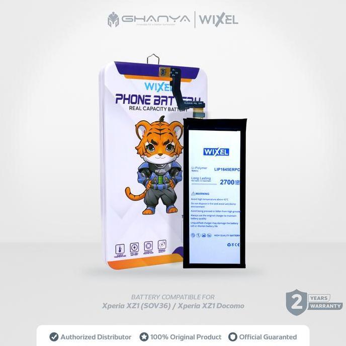 TERLARIS - WIXEL Baterai Compatible for Sony Xperia XZ1 Docomo AU SOV36 SO-01K LIP1645ERPC Double Po