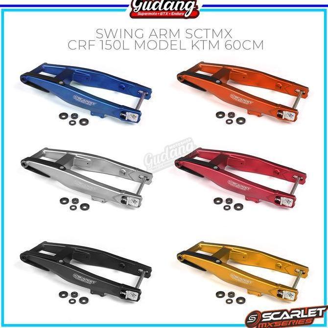 Swingarm Swing Arm Scarlet MX 60 cm 66 cm Alumunium Model KTM CRF 150L KLX 150 Dtracker  Motorcycle 