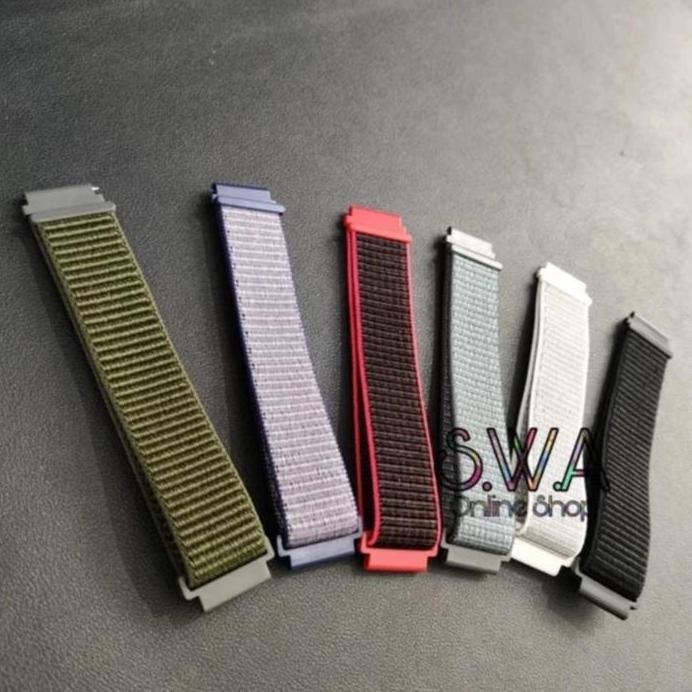Ready Strap Nilon Nylon Benang Lekat Watch Band Tali Jam Tangan Garmin Forerunner 165 55 245 Fr55 Fr