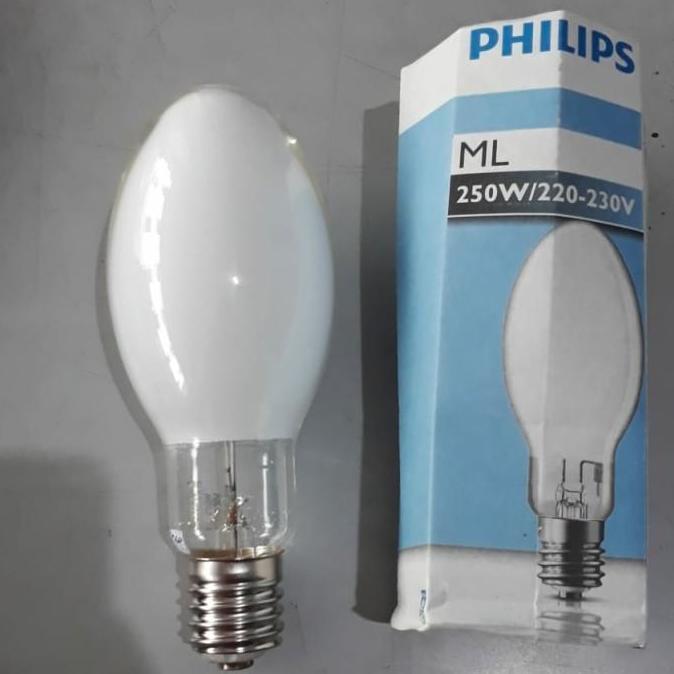 Allthebest Lampu ML 250W 250 Watt 250 W Philips Bola Lampu Jalan Fitting E40