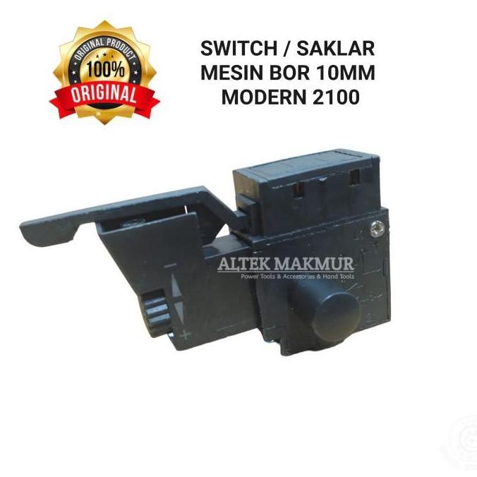Allthebest Switch Mesin Bor 10mm Bolak Balik Modern 2100 Saklar Bor 10 mm M2100C