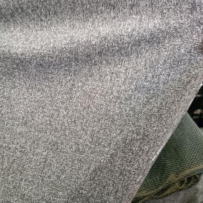 Kain Jok Mobil Fabric Bludru Abu Abu Polos Motif cocok untuk alternatif Doortrim Civic Ferio 96-2000