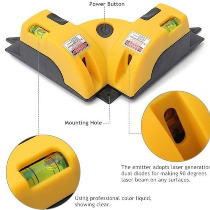 Allthebest Laser Level Square 90 Waterpass Alat Laser Siku Waterpas Line Sudut