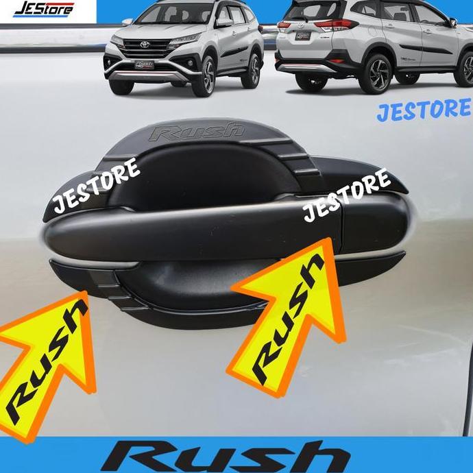 NEW RUSH / TERIOS DOOR HANDLE BOWL COVER MATTE BLK DOOR COVER NEW RUSH