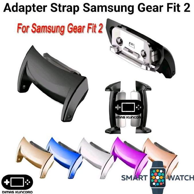 Ready Adapter Strap Samsung Gear Fit 2 connector sambungan tali jam samsung gear fit 2 pro