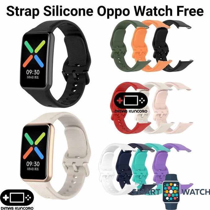 Ready Strap Silicone Oppo Watch Free silikon tali jam tangan smartwatch oppo watch free
