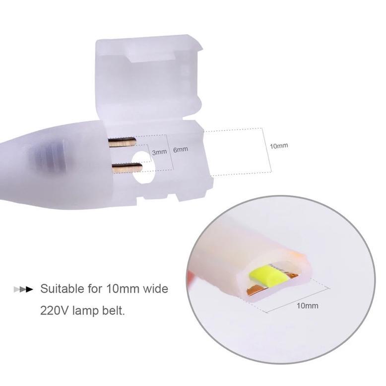 Hot Product Lampu Led Neon Flex 220V Meteran Strip Flexible Soket Dekorasi Kamar Hias Rumah Plafon D