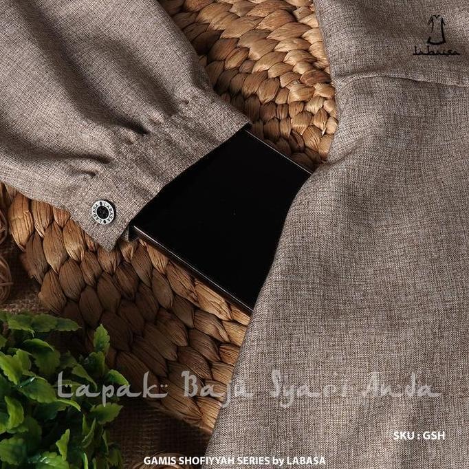 Gamis Katun Madina Polos Basic Shofiyyah Series - LABASA ORI |