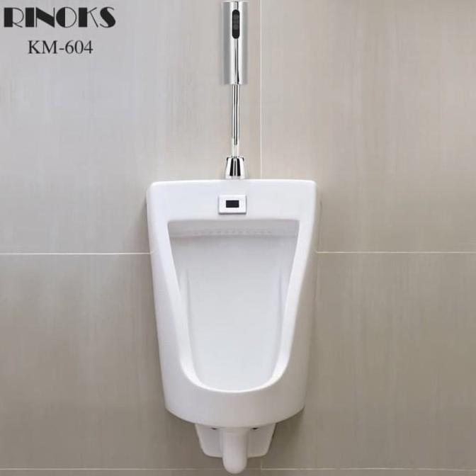 RINOKS layar Urinoir sensor flush otomatis bilas KM-604 DC