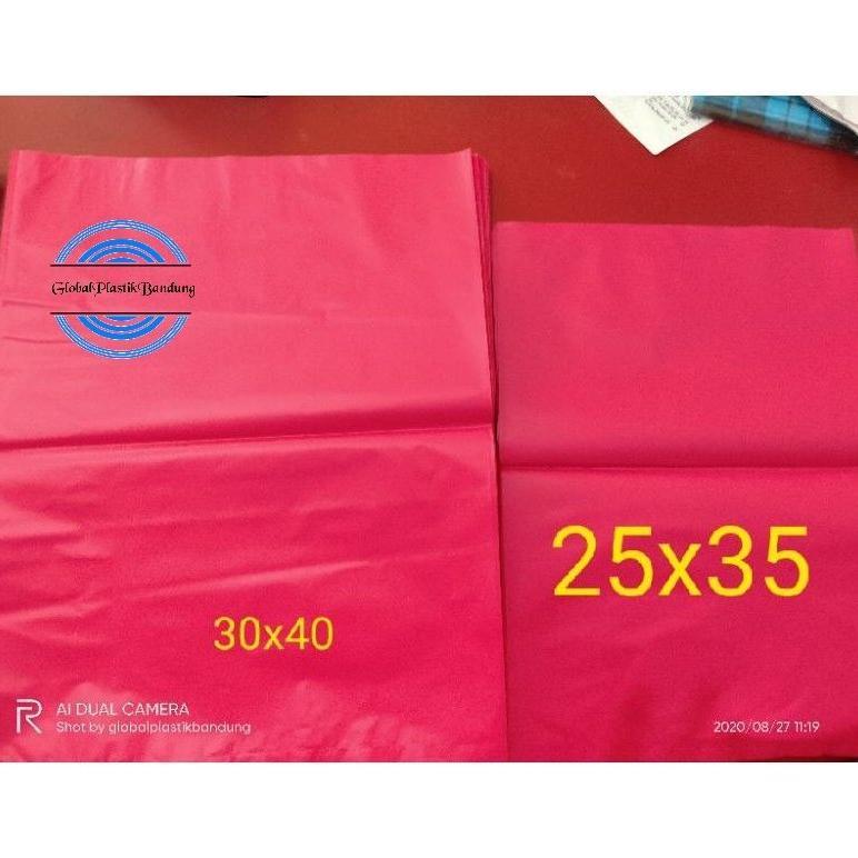 TERBARU (ecer) plastik packing HD TANPA Plong 25 x 35 cm PREMIUM (TANPA PEREKAT)