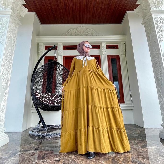 Lalita Dress - Gamis Wanita Jumbo LD 125 cm