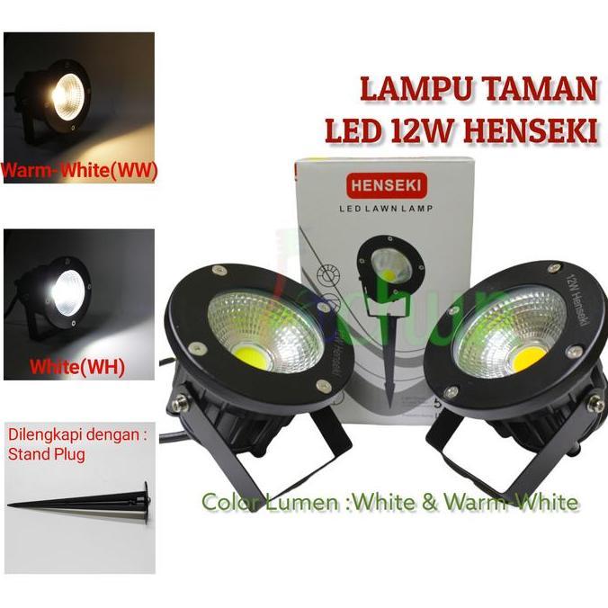 LAMPU LED TAMAN HENSEKI 12W