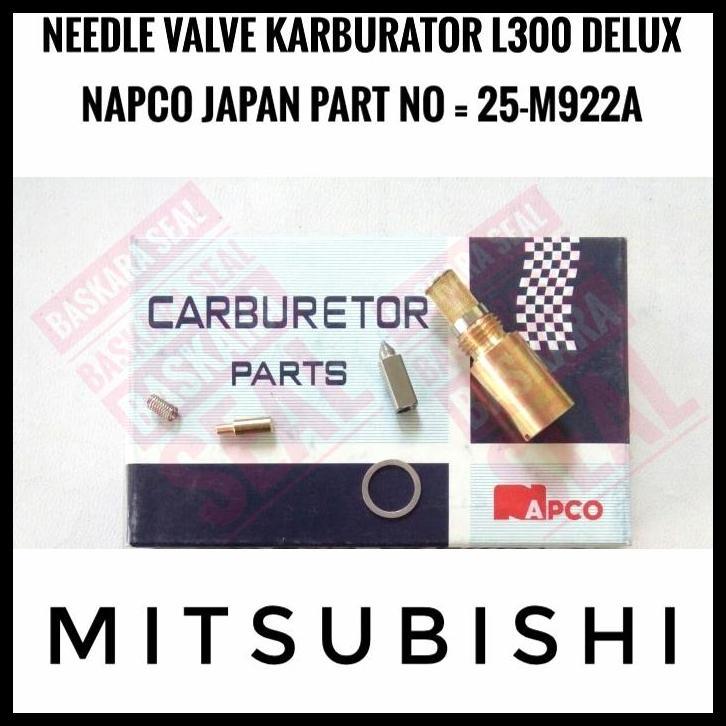 HOT DEAL NEEDLE VALVE KARBURATOR L300 DELUXE NAPCO JAPAN ASLI 