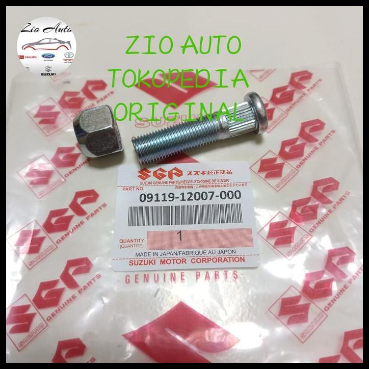 TERMURAH HUB BAUT RODA BOLT MUR PANJANG SUZUKI BALENO ORIGINAL 