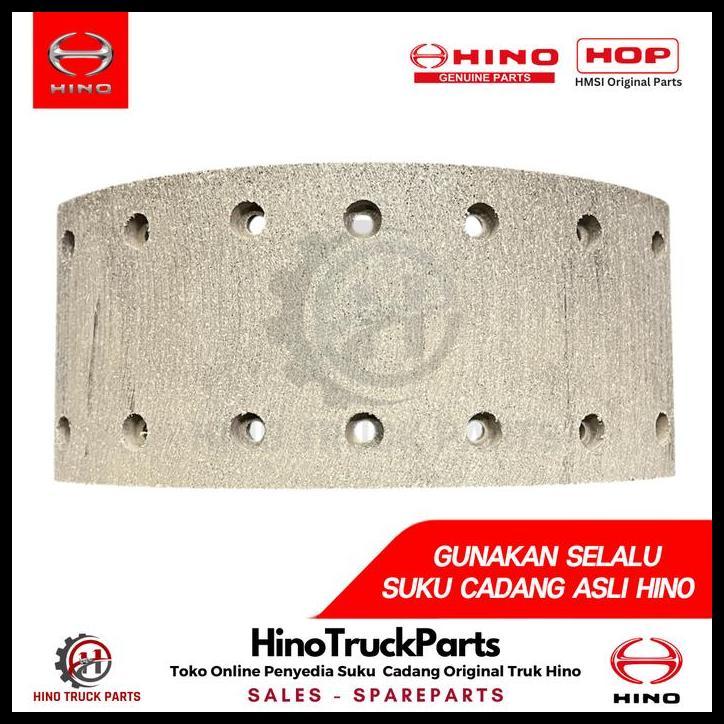 TERBARU KAMPAS REM BELAKANG HINO DUTRO 130 HT HD ASLI