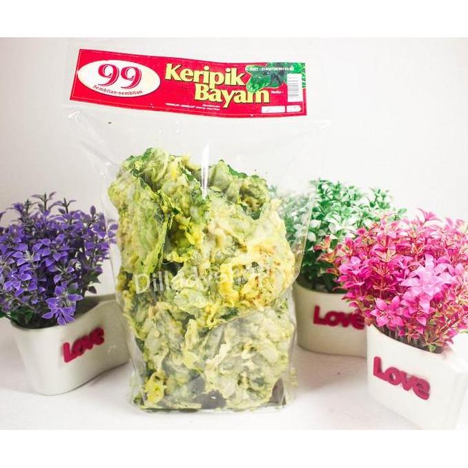 (Allthebest) KERIPIK BAYAM OLEH-OLEH KHAS KOTA MALANG