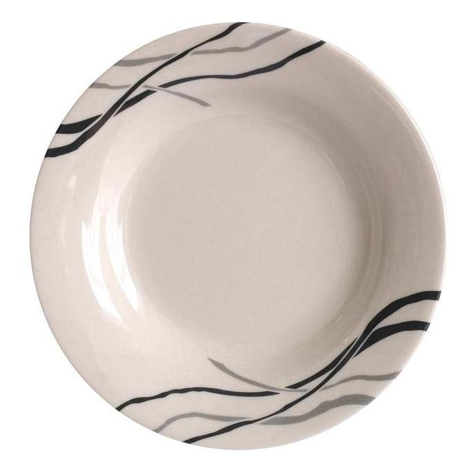 PiringMelamine 9Inch PiringMakan Motif Art Of Line 4009 HooverMelamine LM