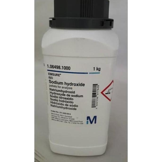 Medclean- Natrium Hidroksida / Sodium Hidroksida / Naoh Merck 106498 Repack/Ecer
