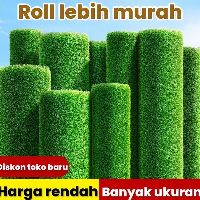 ready rumput sintetis swiss 3cm ukuran 1.5 meter x 3 Meter /rumput sintetis murah /rumput sintetis i
