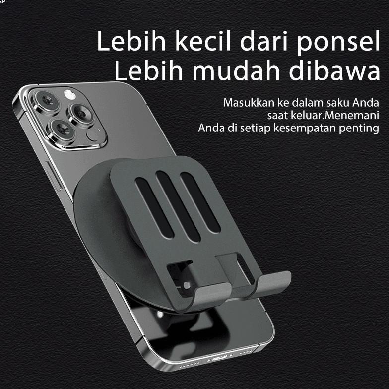 DY Phone Holder Foldable Stand Holder HP Lipat Folding Universal Dudukan Penahan Handphone Meja Dudu