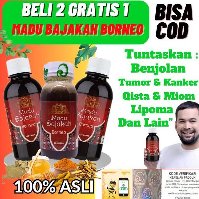 Girlcare- Madu Bajakah Borneo Asli Original 100% Garansi Agen Resmi Wisnu