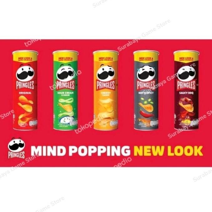 (Allthebest) Snack Pringles 107 gram / Pringles Potato 107g