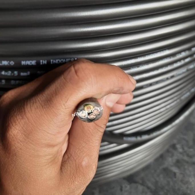 Whynot- Nyyhy 4X2.5Mm/ Kabel Serabut 4 X 2.5Mm/ Kabel Flexible 4X2,5/ 4 X 2,5