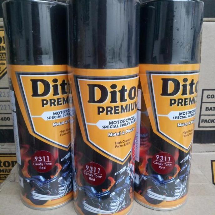 Nexwill- Pilox Diton Premium Candytone Red 9311 400Cc Candy Tone Merah