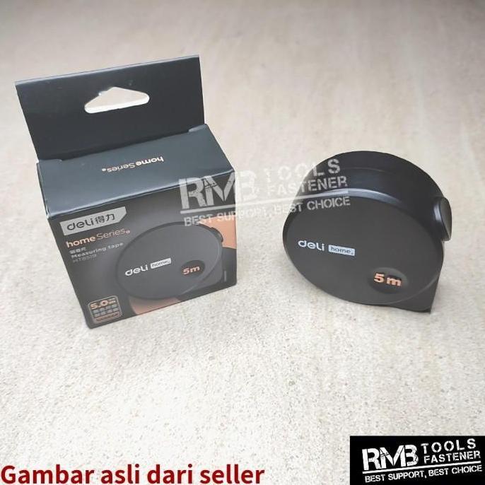 Foxc- Meteran Tukang  Measure Brand Deli Home / Measuring Tape Best Quality