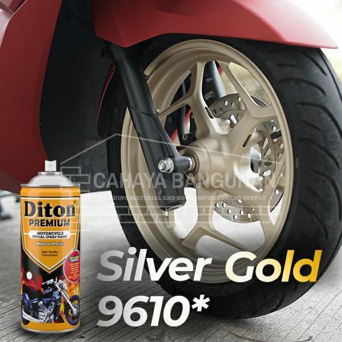 Nexwill- Pilox Diton Premium Silver Gold Cat Gold Velg Colours 9610*