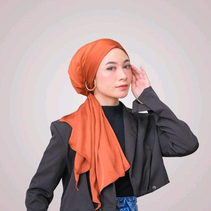 Lowkey Lux Series Turban Turban Dewasa By Winonamodest Turban Mewah Turban Pesta Silk terlaris