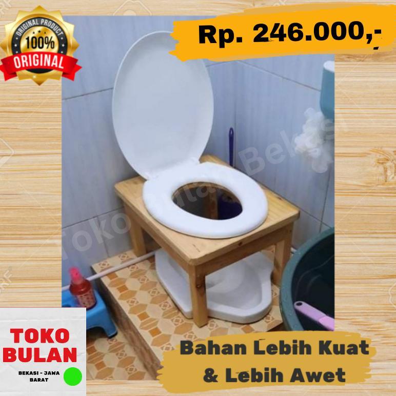 [FT] WC Duduk Portable | Alat Bab Untuk Lansia | Kloset Duduk Portable | Kursi WC Duduk