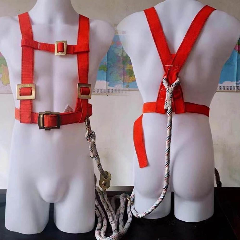 3M Full Body Harness Body Belt Harness Sabuk Pengaman Konstruksi Belt Proyek Harness Seluruh